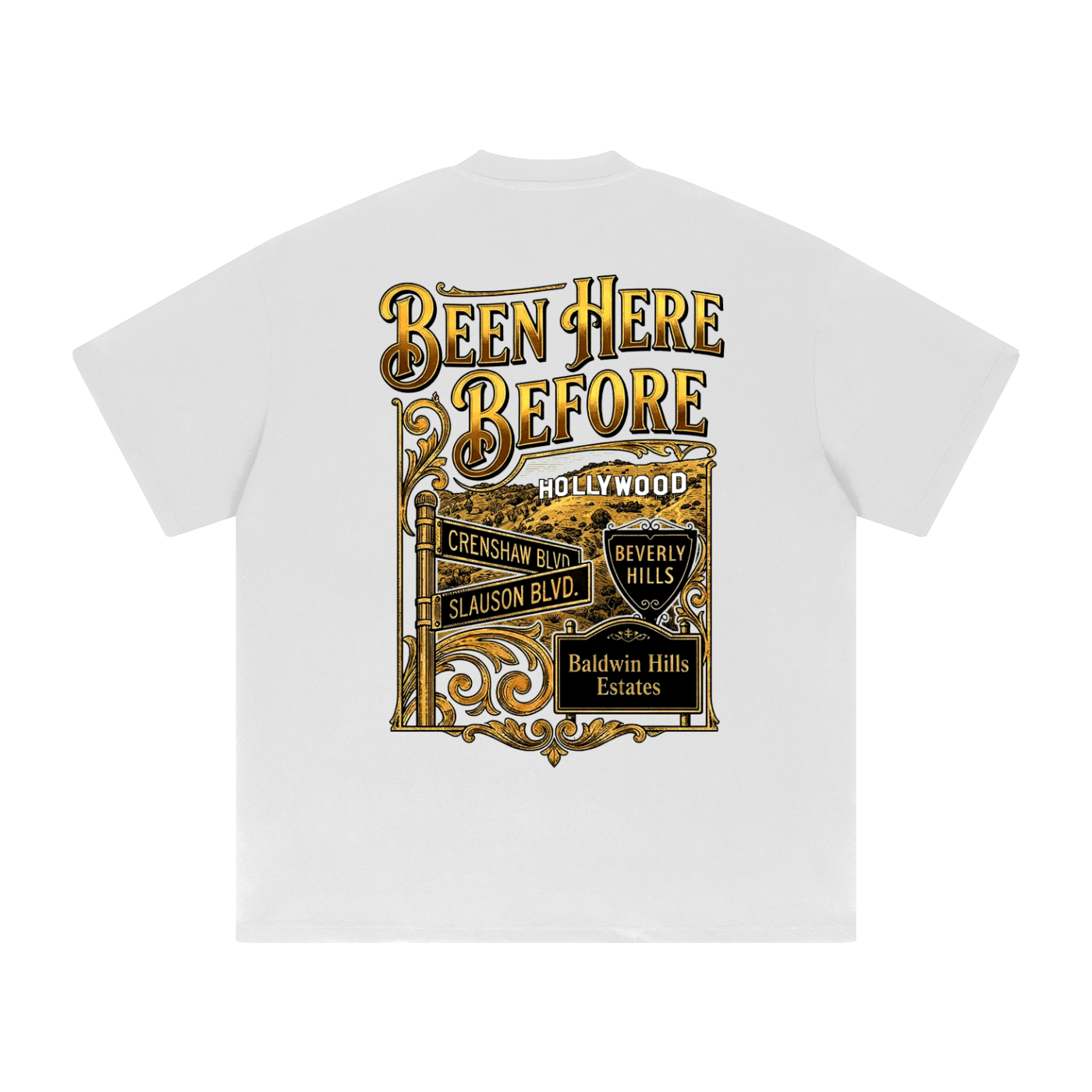 "Back For The First Time" Heavyweight Drop Shoulder T-Shirt