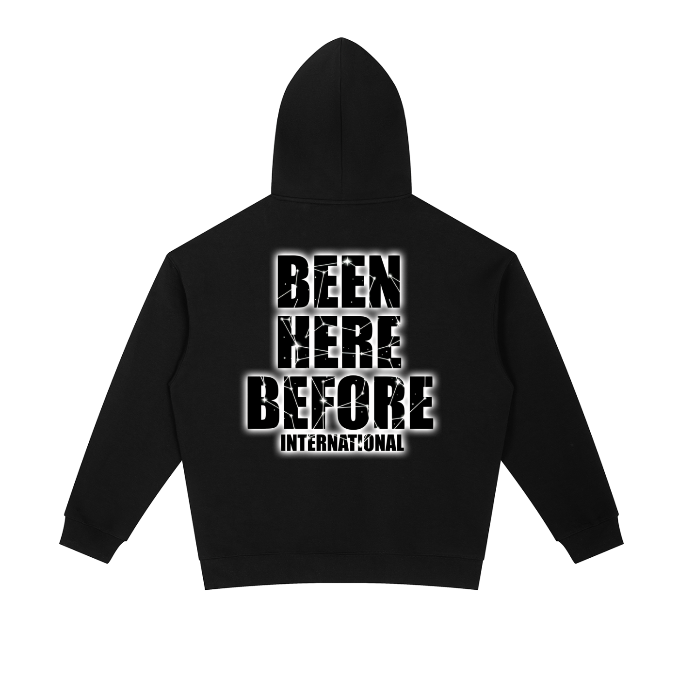 "Reach for the Stars" BHB Black Heavyweight Hoodie