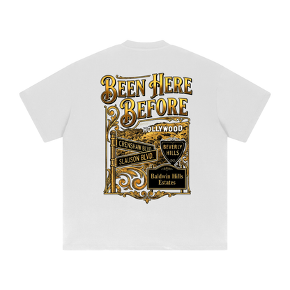 "Back For The First Time" Heavyweight Drop Shoulder T-Shirt