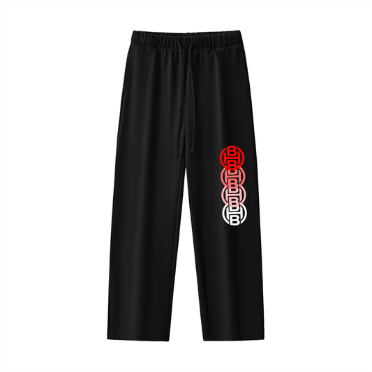 "Your Path" Black BHB Heavyweight Straight Leg Sweatpants
