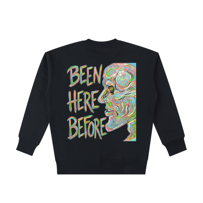 "Painted" Heavyweight Cotton Sweatshirt