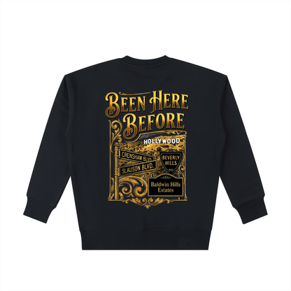 "The City. Not The Town" Heavyweight Cotton Sweatshirt