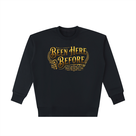 "The City. Not The Town" Heavyweight Cotton Sweatshirt