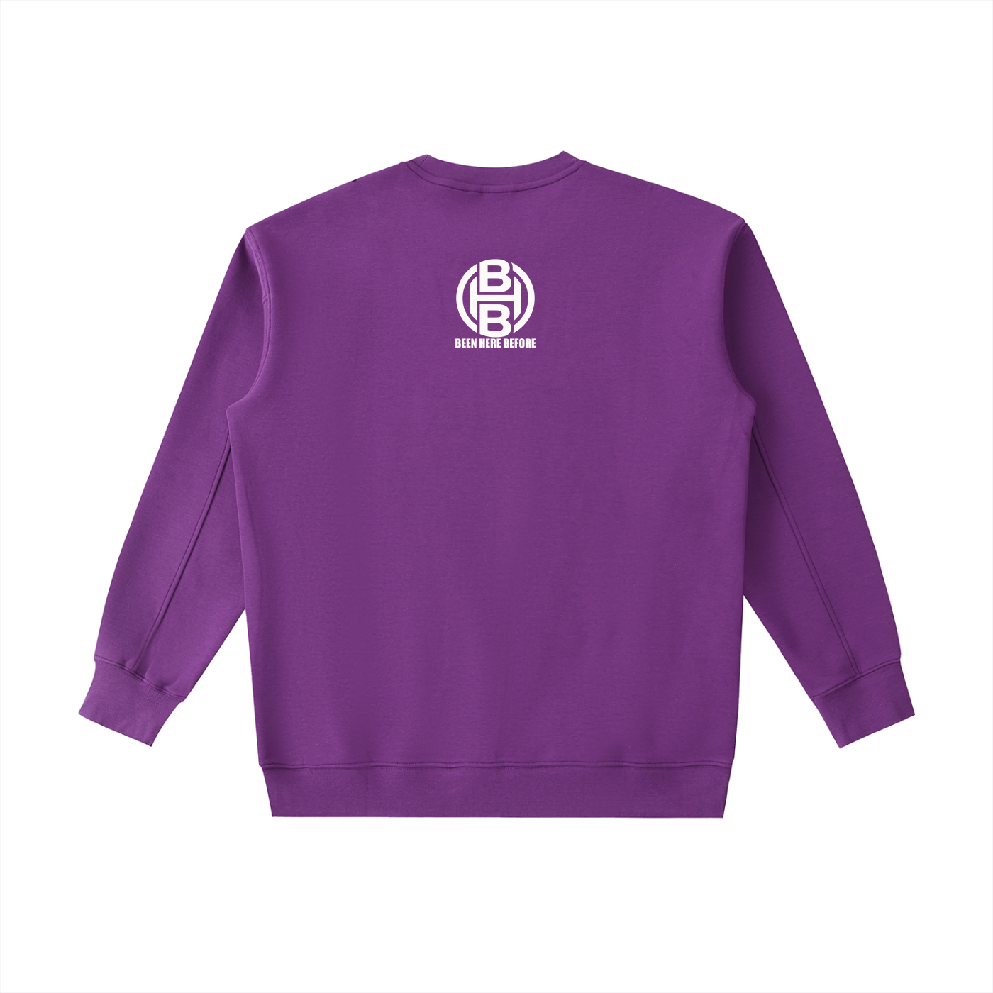 "Not Your ATM" BHB Purple Heavyweight Crewneck Sweatshirt