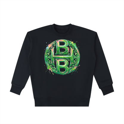 "Painted" Heavyweight Cotton Sweatshirt