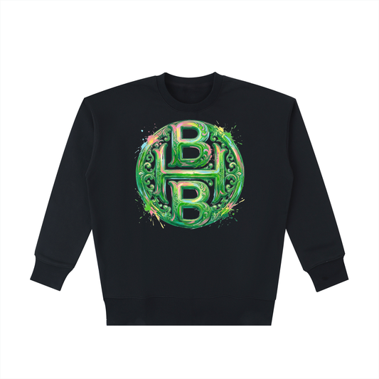 "Painted" Heavyweight Cotton Sweatshirt