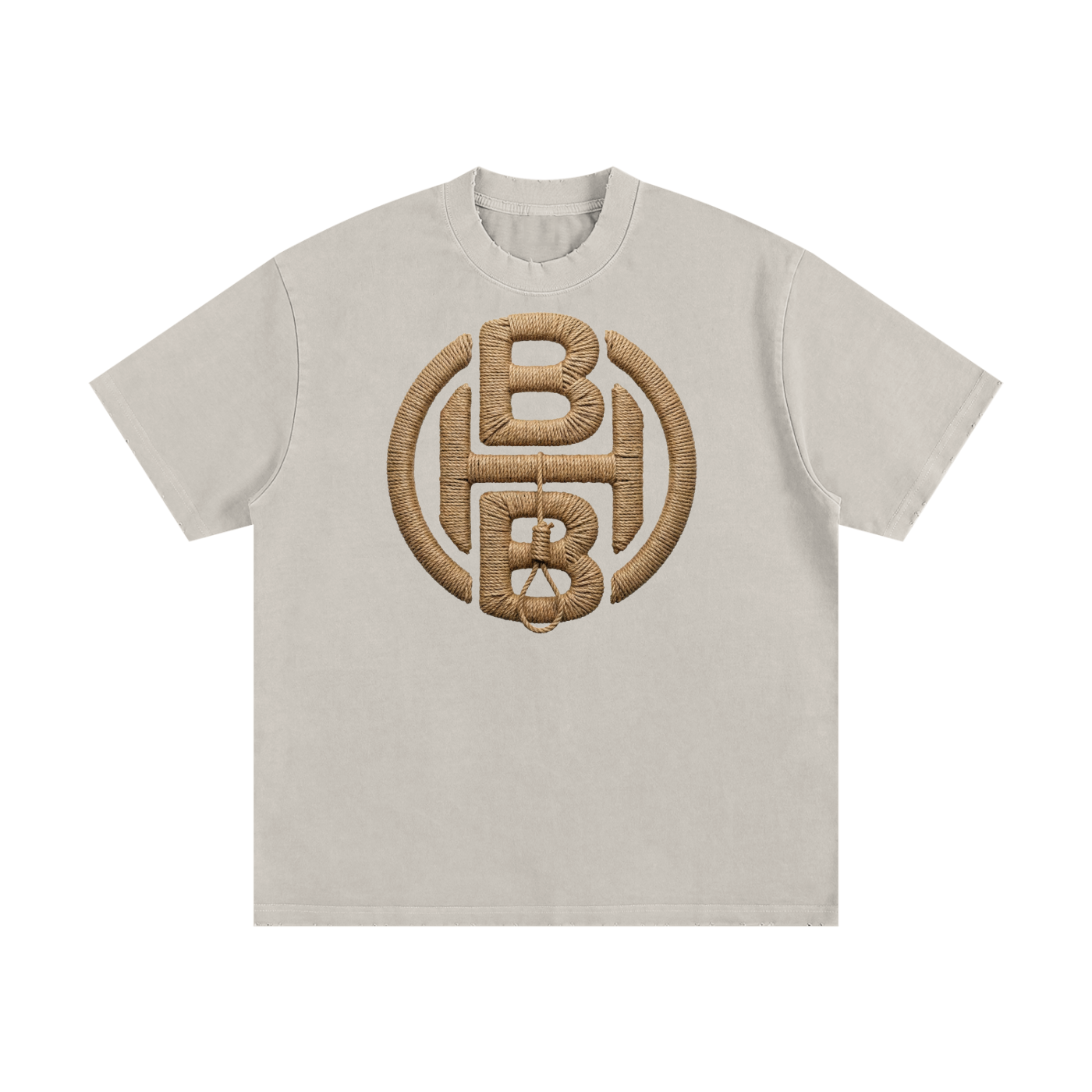 "We Are" BHB Heavyweight Vintage Washed Frayed T-Shirt