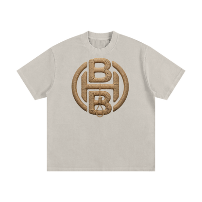 "We Are" BHB Heavyweight Vintage Washed Frayed T-Shirt