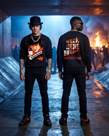 "A Clockwork BHB" Heavyweight Cotton Sweatshirt
