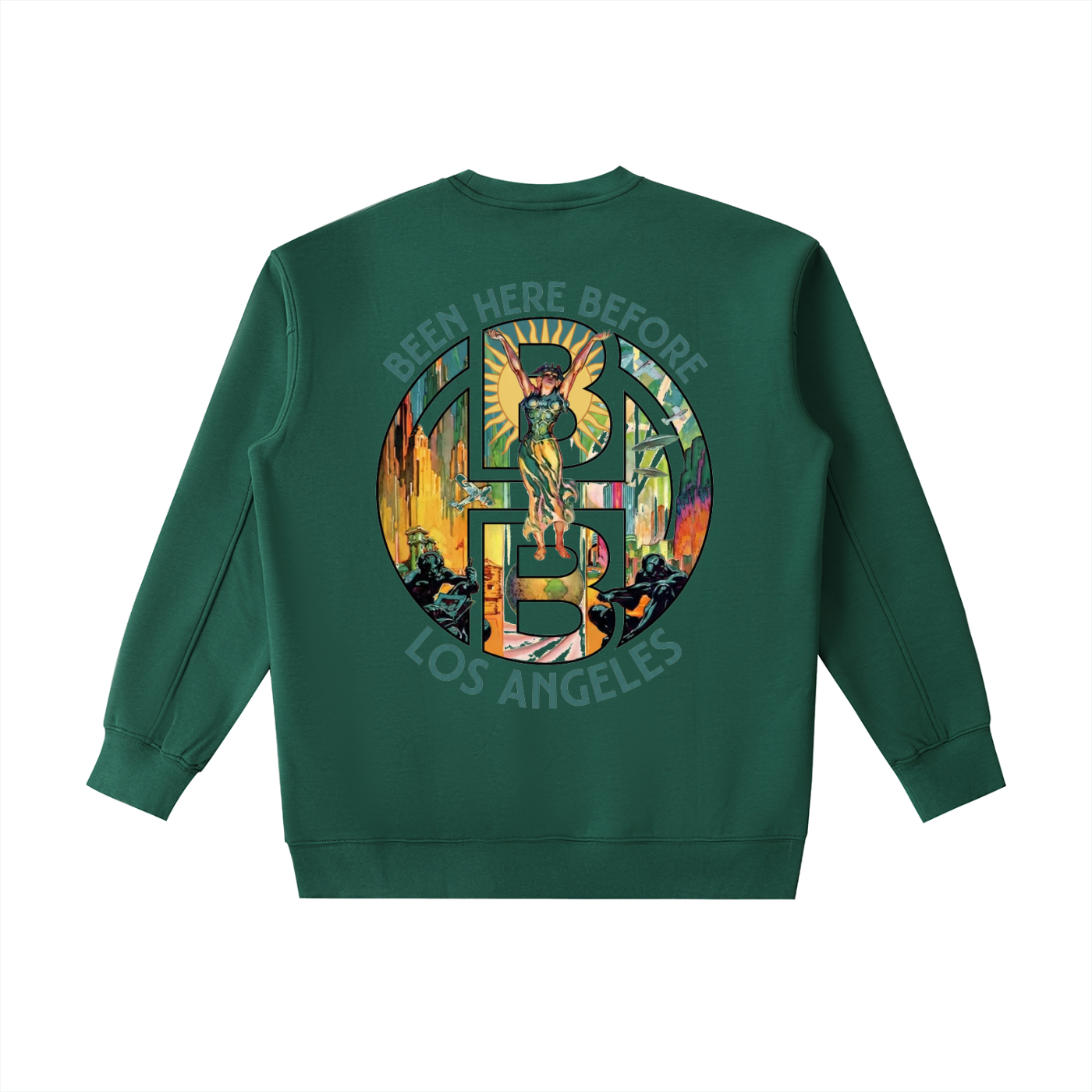 "BHB World Forever" Heavyweight Crewneck Sweatshirt