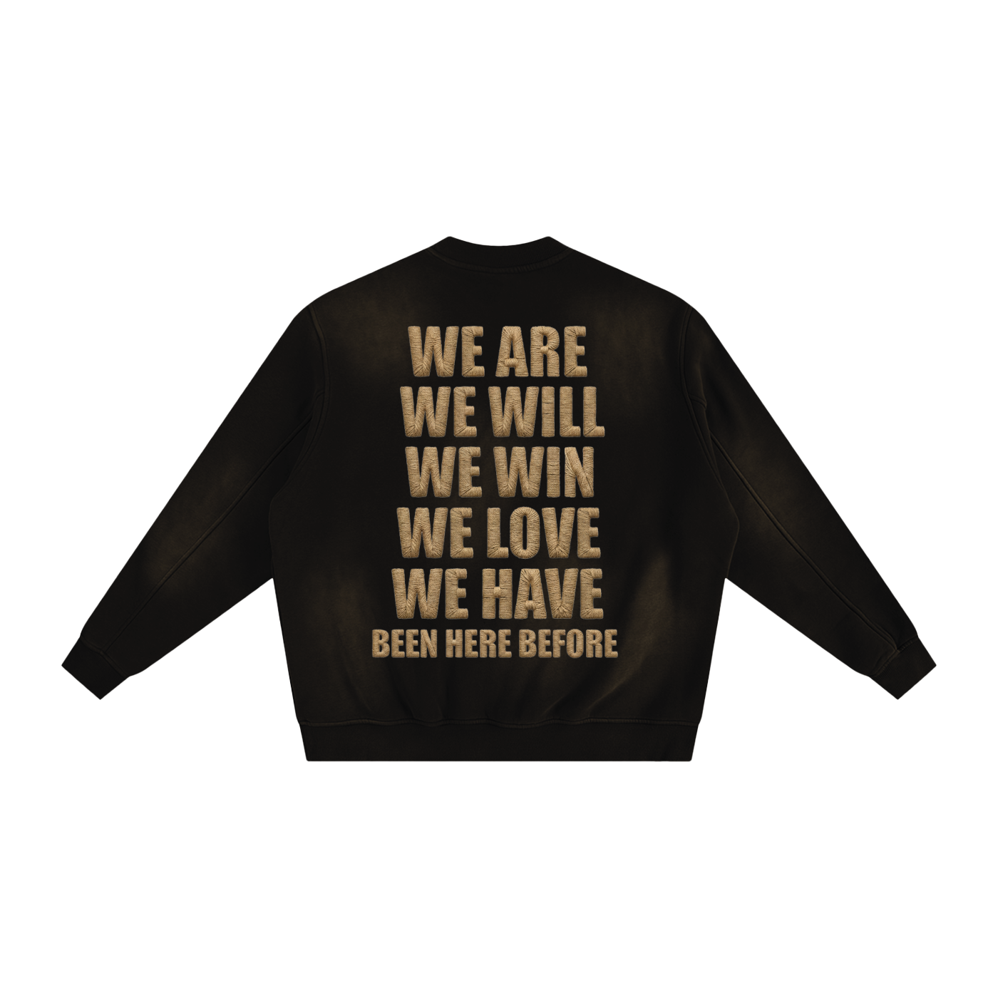 "We Are" BHB Sunfade Fleeced Sweatshirt