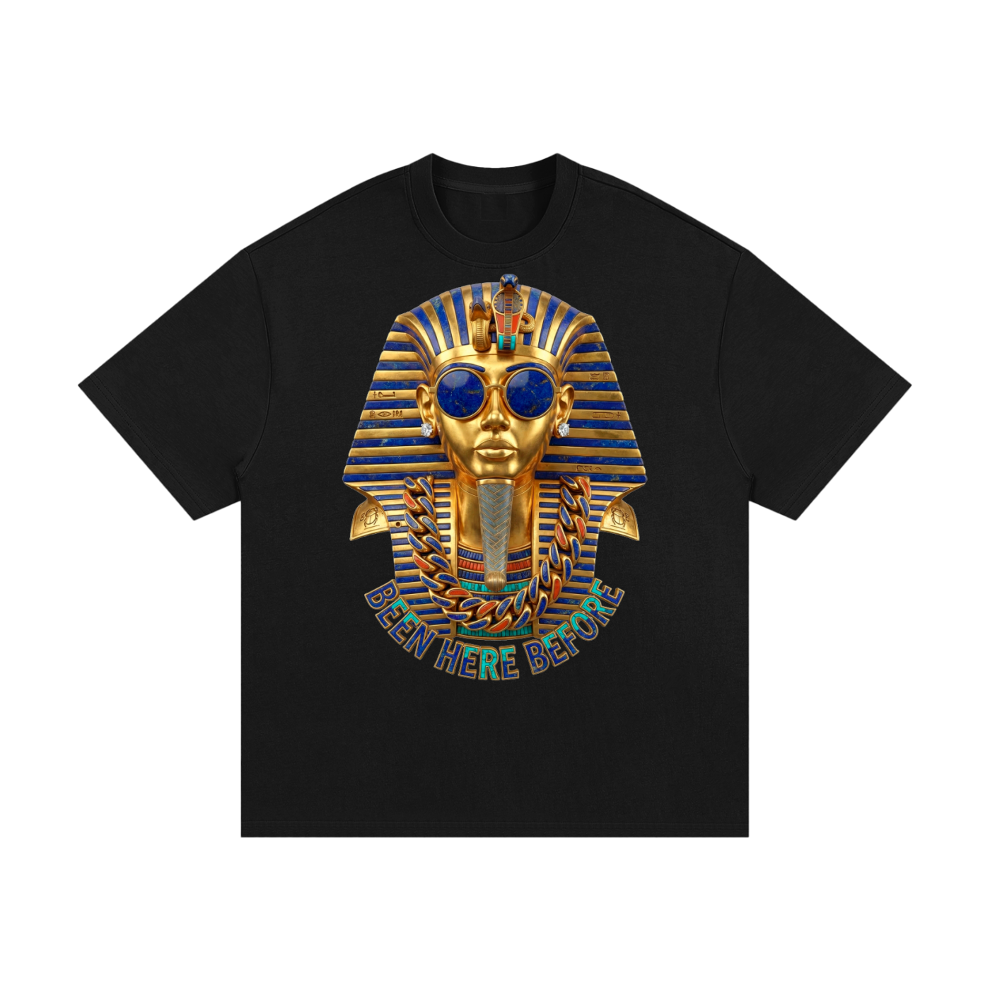 "Return of the King" BHB Black Heavyweight Cotton T-Shirt