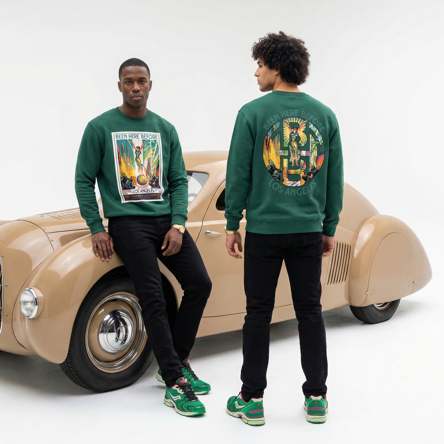 "BHB World Forever" Heavyweight Crewneck Sweatshirt