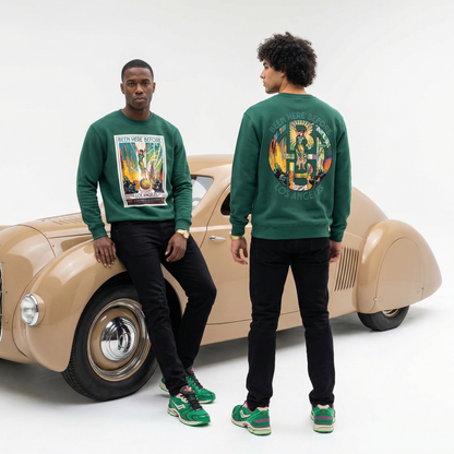 "BHB World Forever" Heavyweight Crewneck Sweatshirt